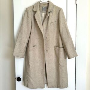 Asos Oatmeal Coat 8